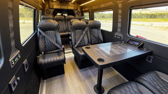 12 passenger sprinter van interior edison