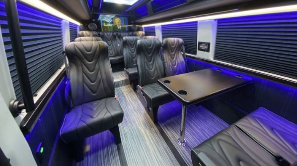 18 passenger sprinter van interior edison
