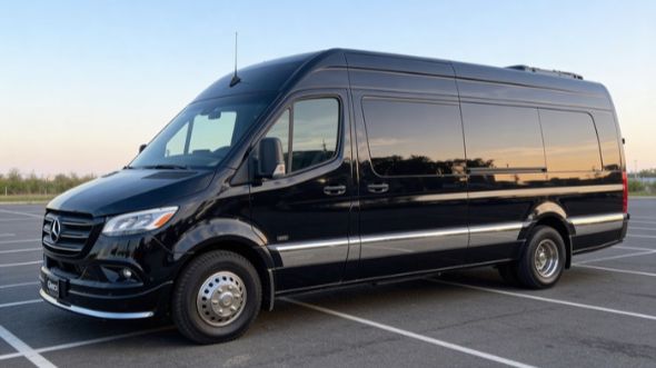 edison concert sprinter van rental