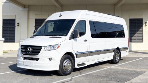 edison wedding sprinter van rental
