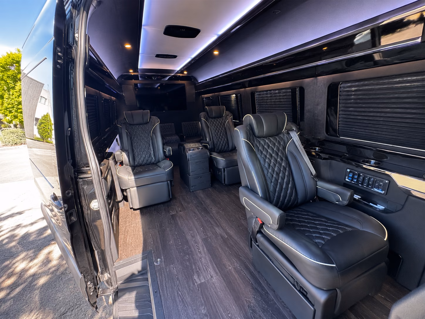 12 passenger sprinter van inside