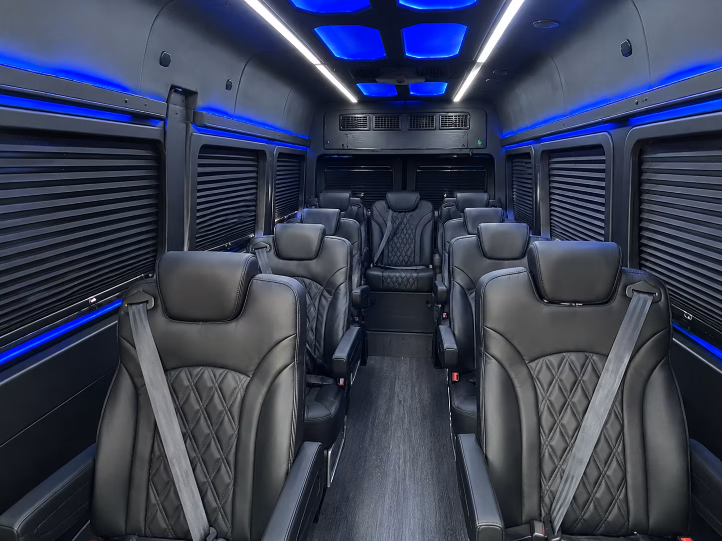 18 passenger sprinter van interior