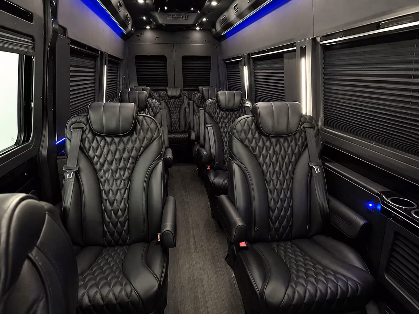 20 passenger sprinter van interior