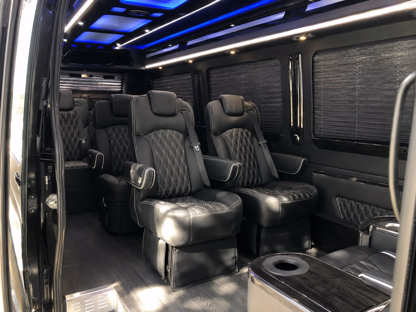 edison 10 passenger sprinter van interior