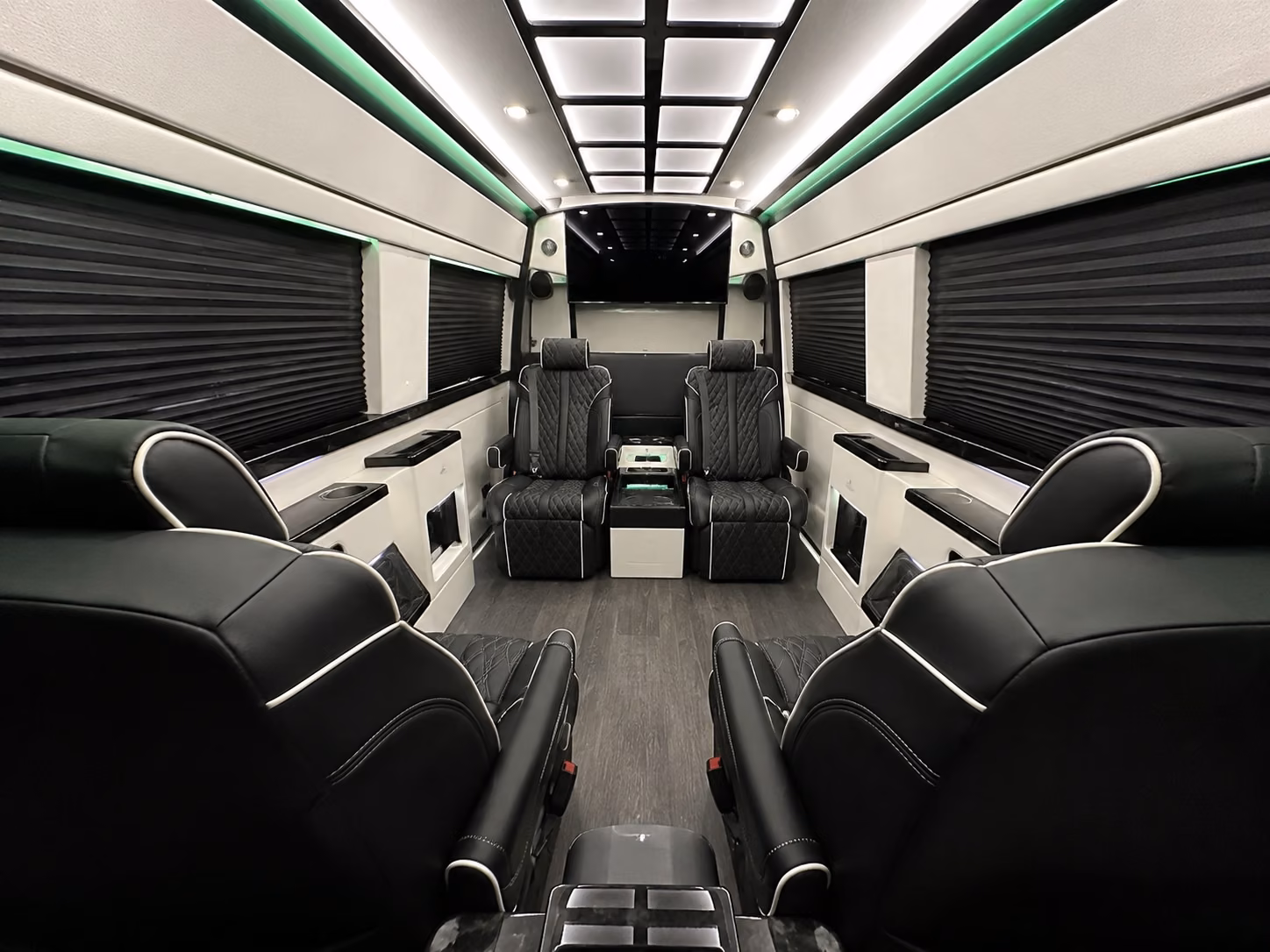edison 12 passenger sprinter van interior