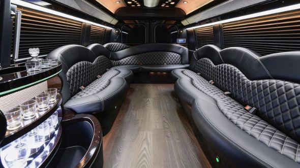 sprinter limousine inside edison